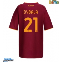 AS Roma Paulo Dybala #21 Hjemmedrakt Dame 2025-26 Kortermet